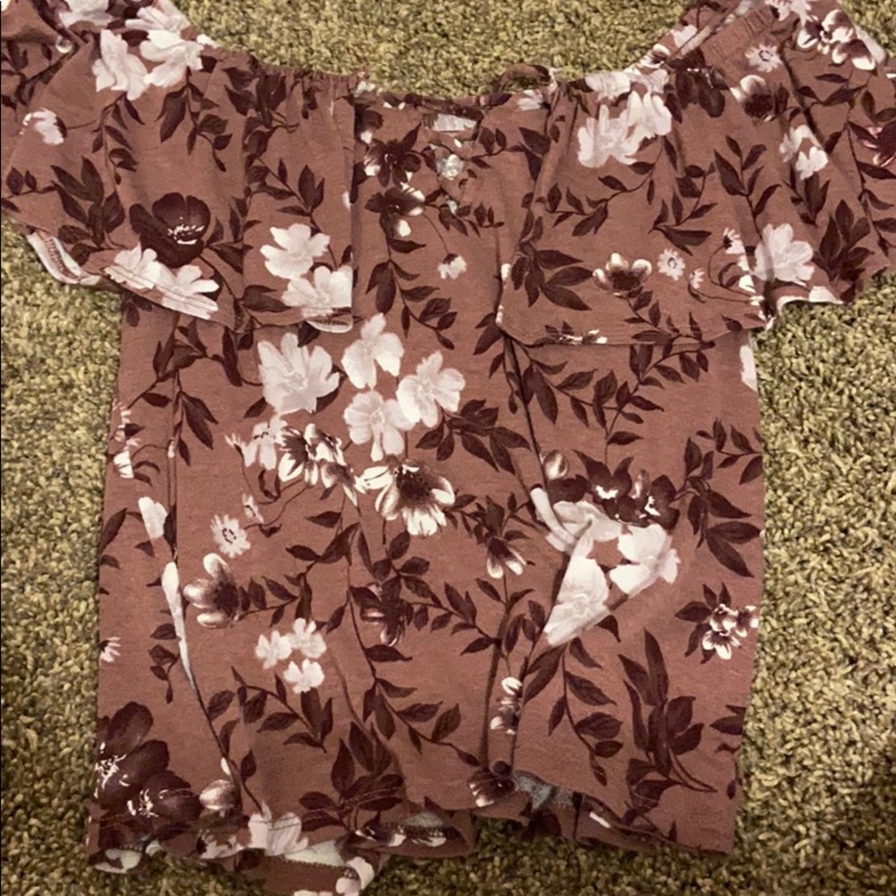 off the shoulder blouse
